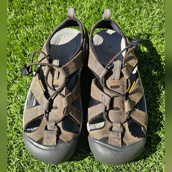 KEEN Newport Waterproof Hiking Sandals Womens Size 8 Brown Outdoor Trail - Picture 2 of 8